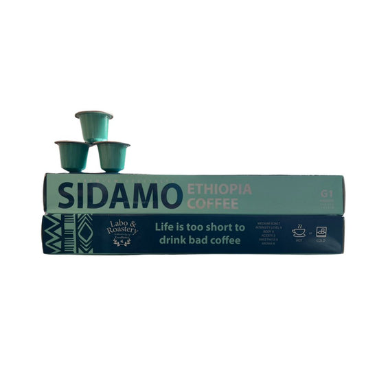 Sidamo Ethiopia Coffee Pods