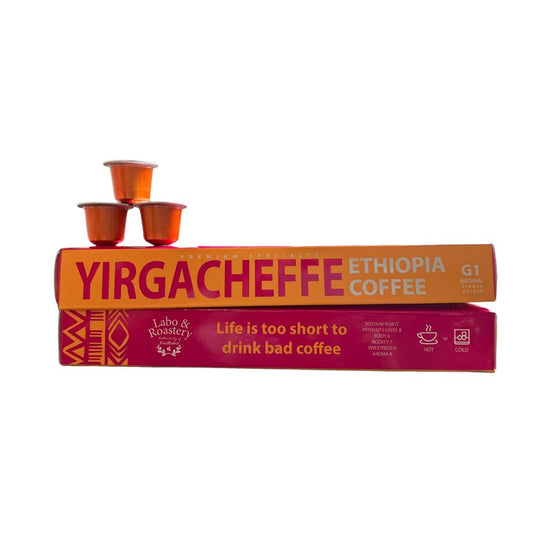 Yirgacheffee Ethiopia Coffee Pods