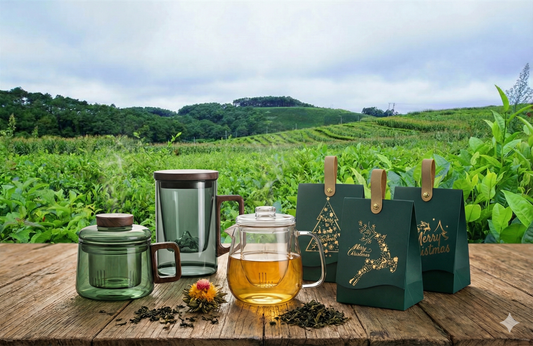 Christmas Edition Yunnan Ahka Pu'er White Tea-Pod Set