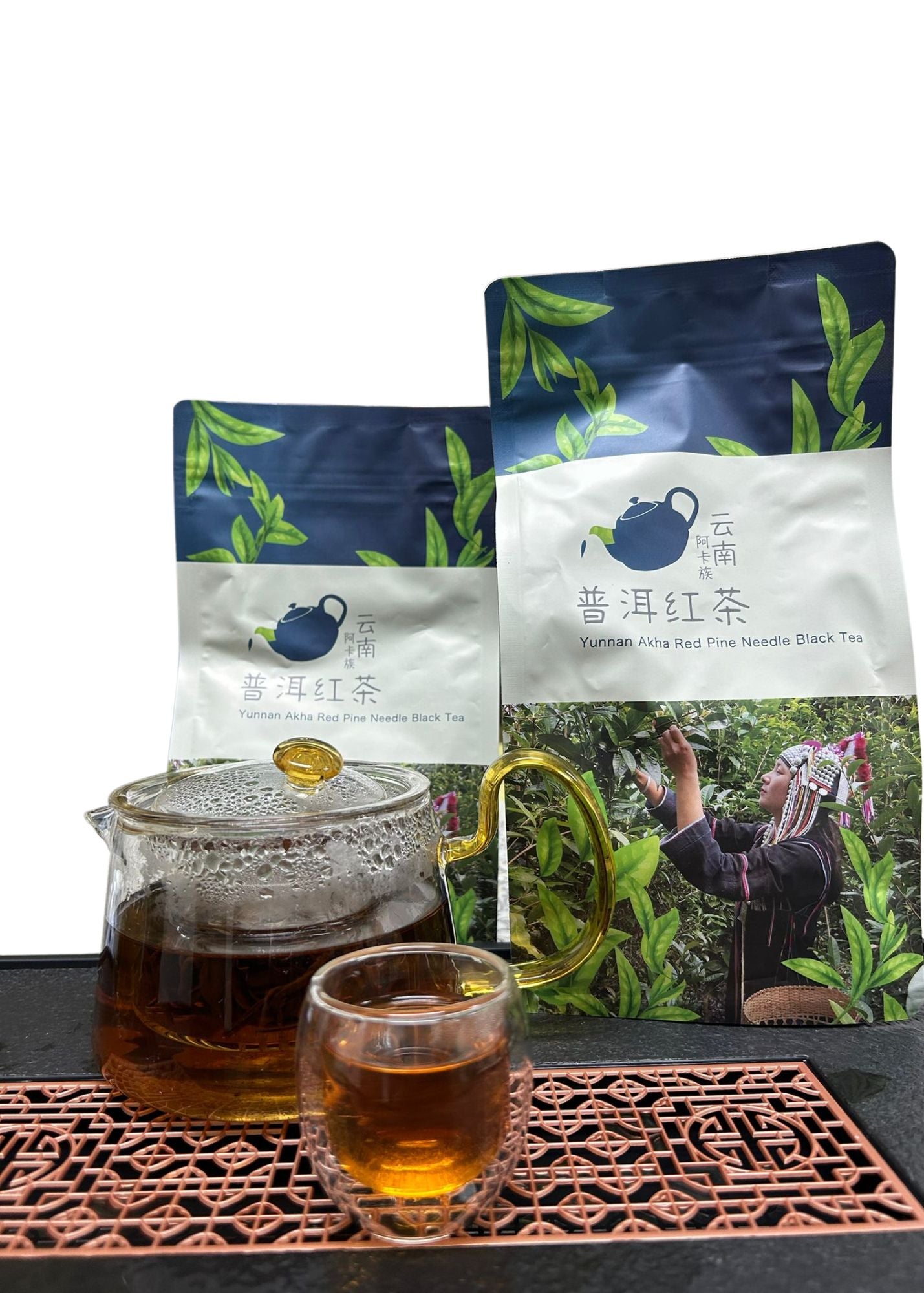 Special Promotion - Yunnan Akha Red Pine Needle Black Tea 云南啊卡深棕红茶